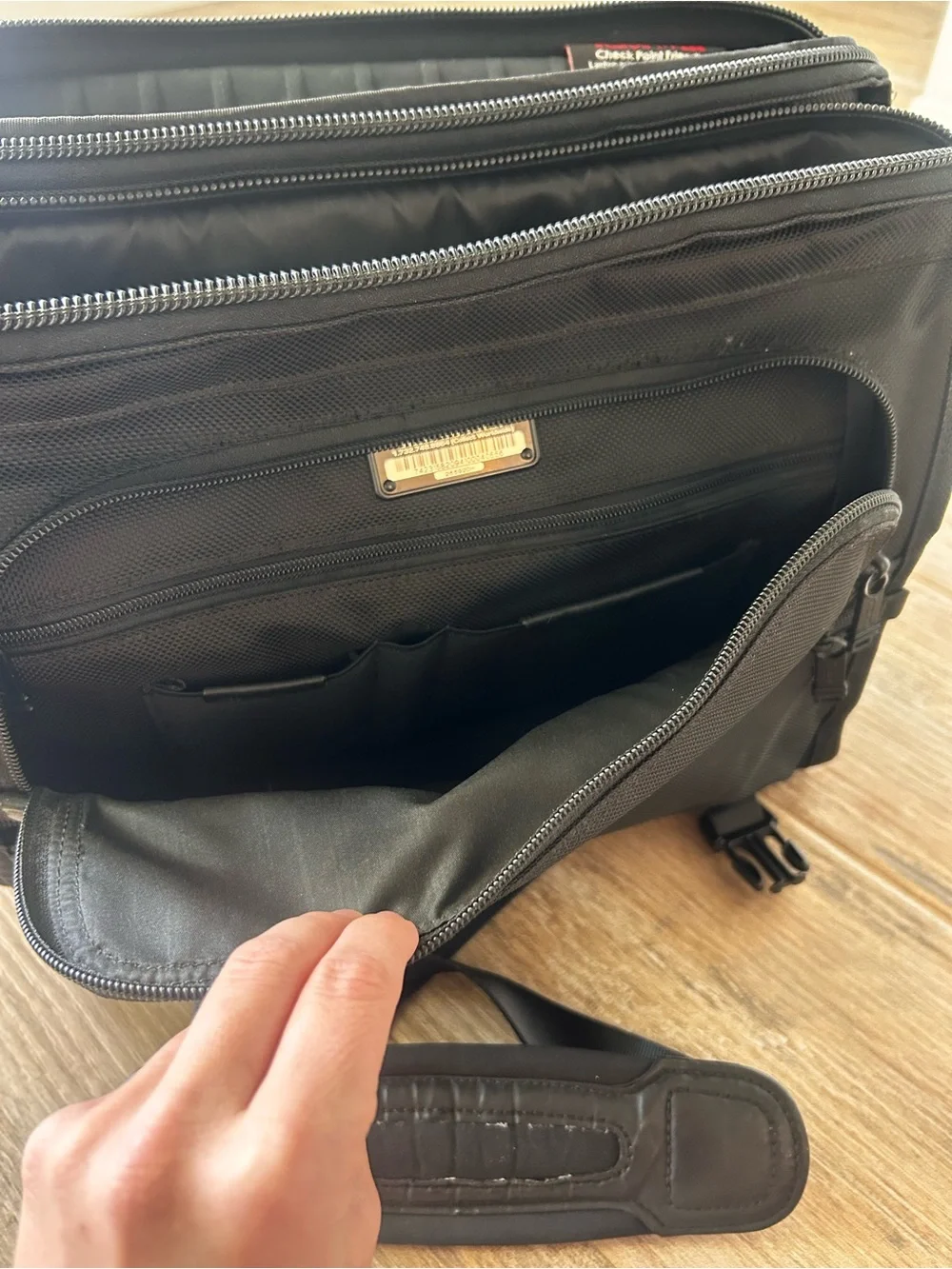 Tumi Messenger Laptop Bag